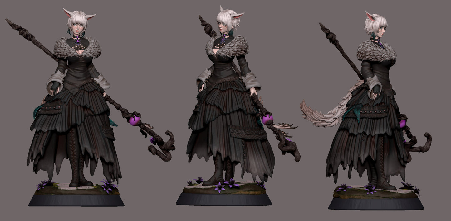 2046 Y'shtola Rhul NSFW - Final Fantasy - STL 3D Print Files