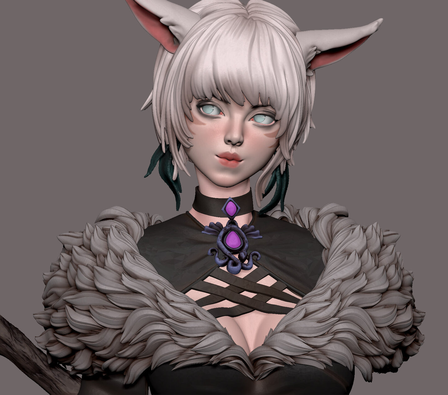 2046 Y'shtola Rhul NSFW - Final Fantasy - STL 3D Print Files