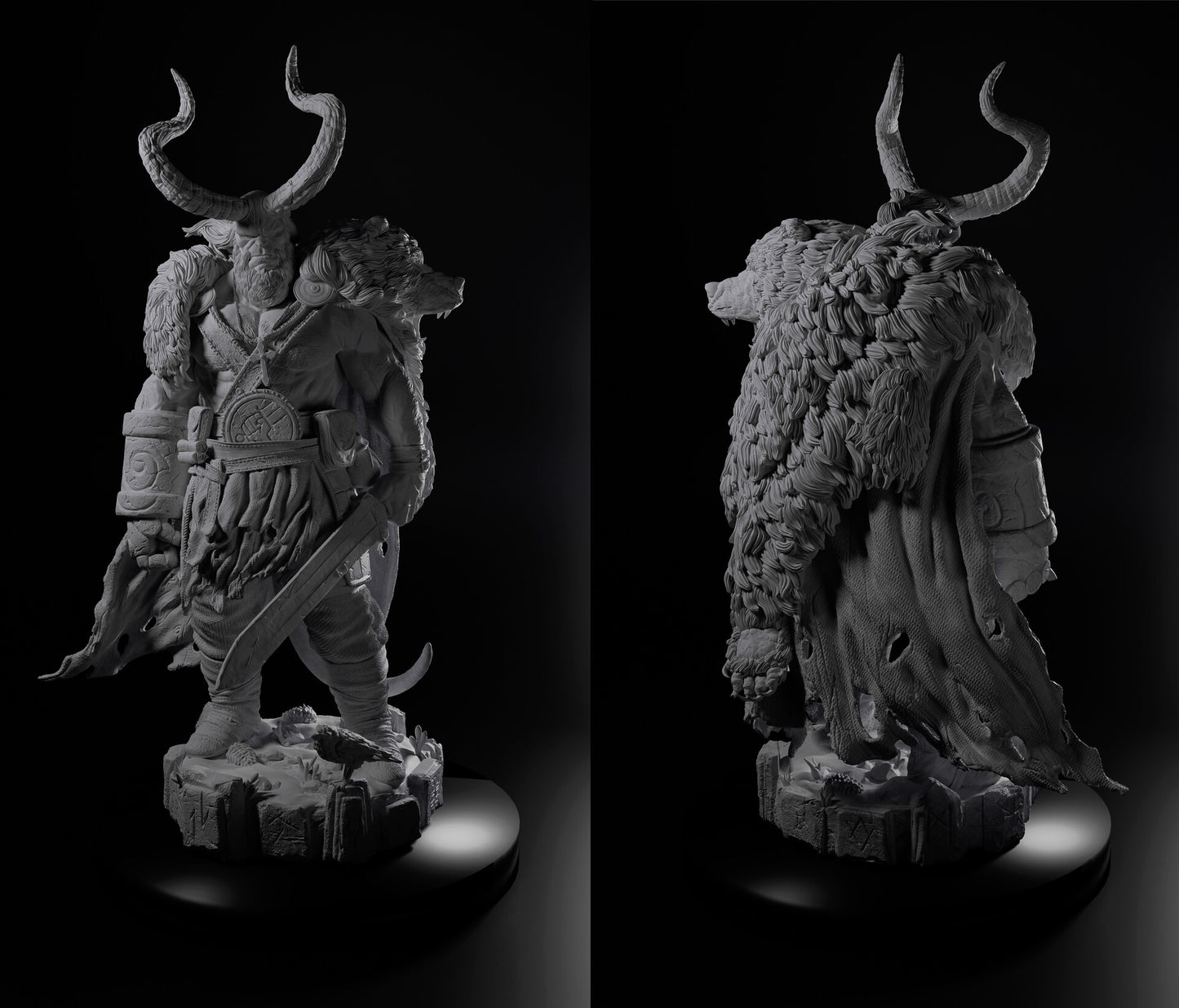 2386 Hellboy - STL 3D Print Files