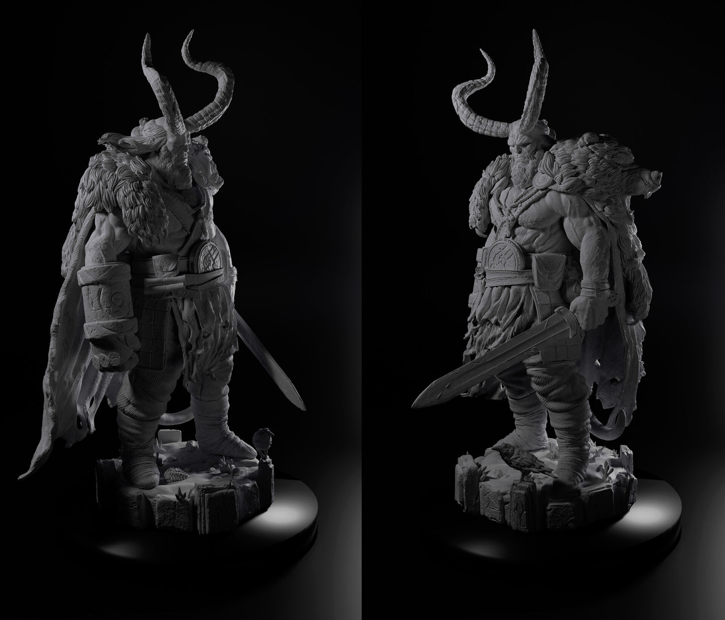 2386 Hellboy - STL 3D Print Files