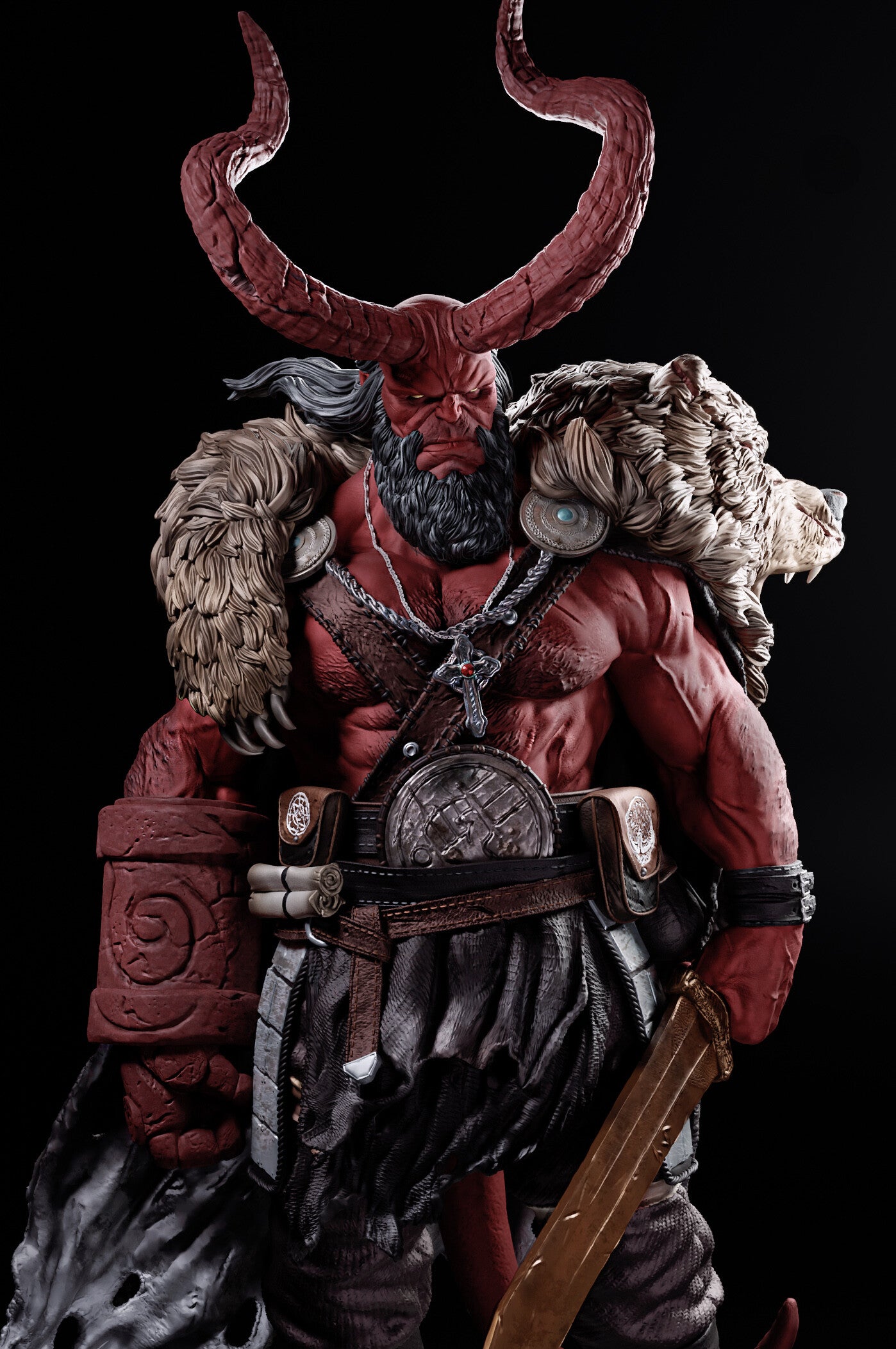 2386 Hellboy - STL 3D Print Files