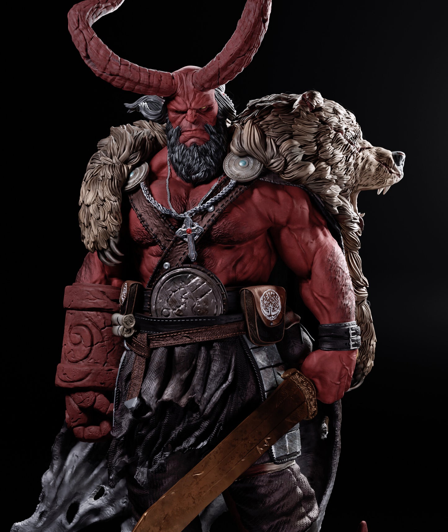 2386 Hellboy - STL 3D Print Files