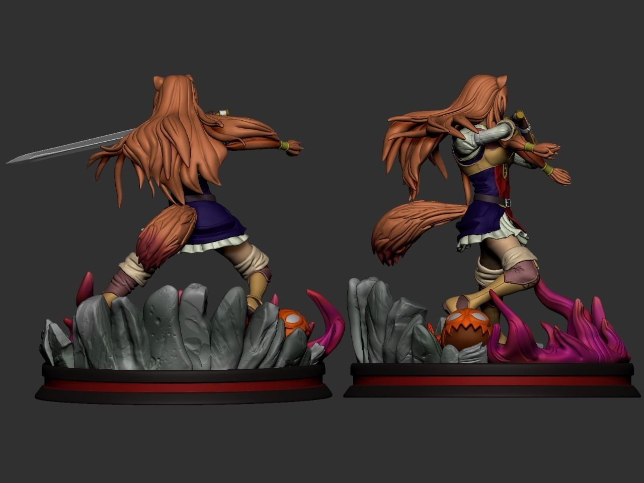 Raphtalia - The Rising of the Shield - STL 3D Print Files