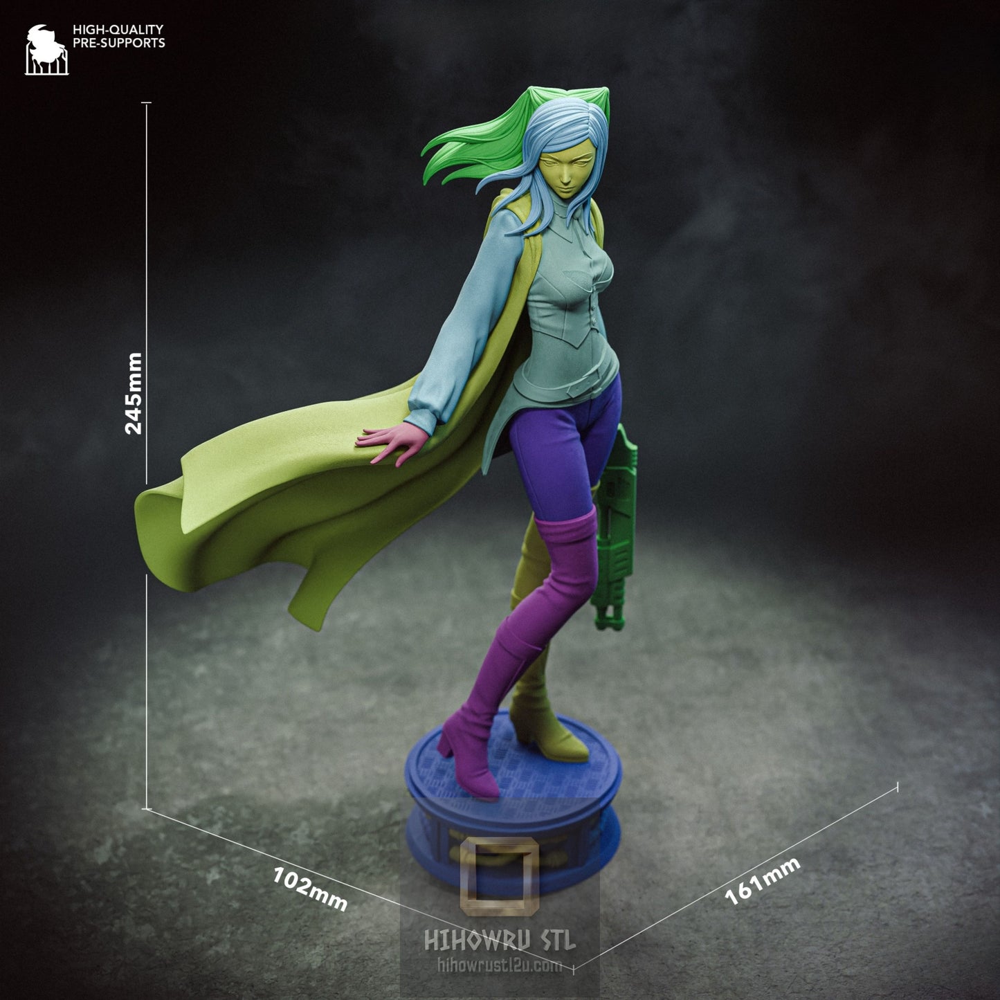 5353 Re-L Mayer - Ergo Proxy - STL 3D Print Files