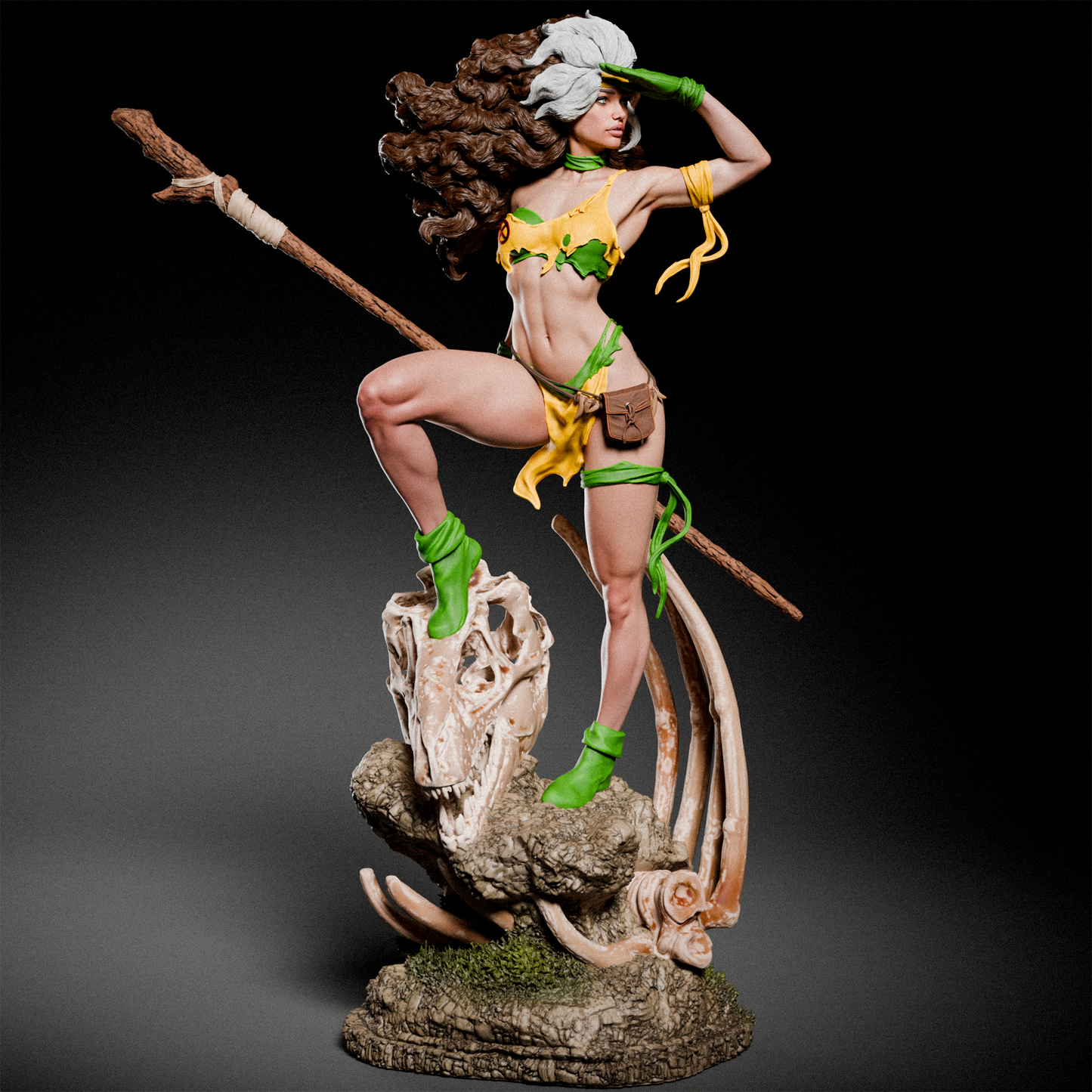 2868 Rogue - Savage Lands - X-men - STL 3D Print Files