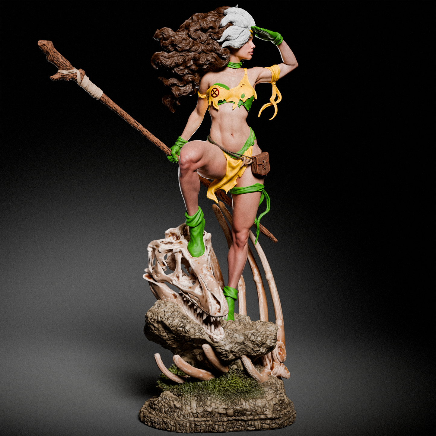 2868 Rogue - Savage Lands - X-men - STL 3D Print Files