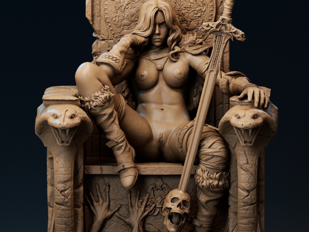 1901 Red Sonja NSFW - Marvel Comics - STL 3D Print Files