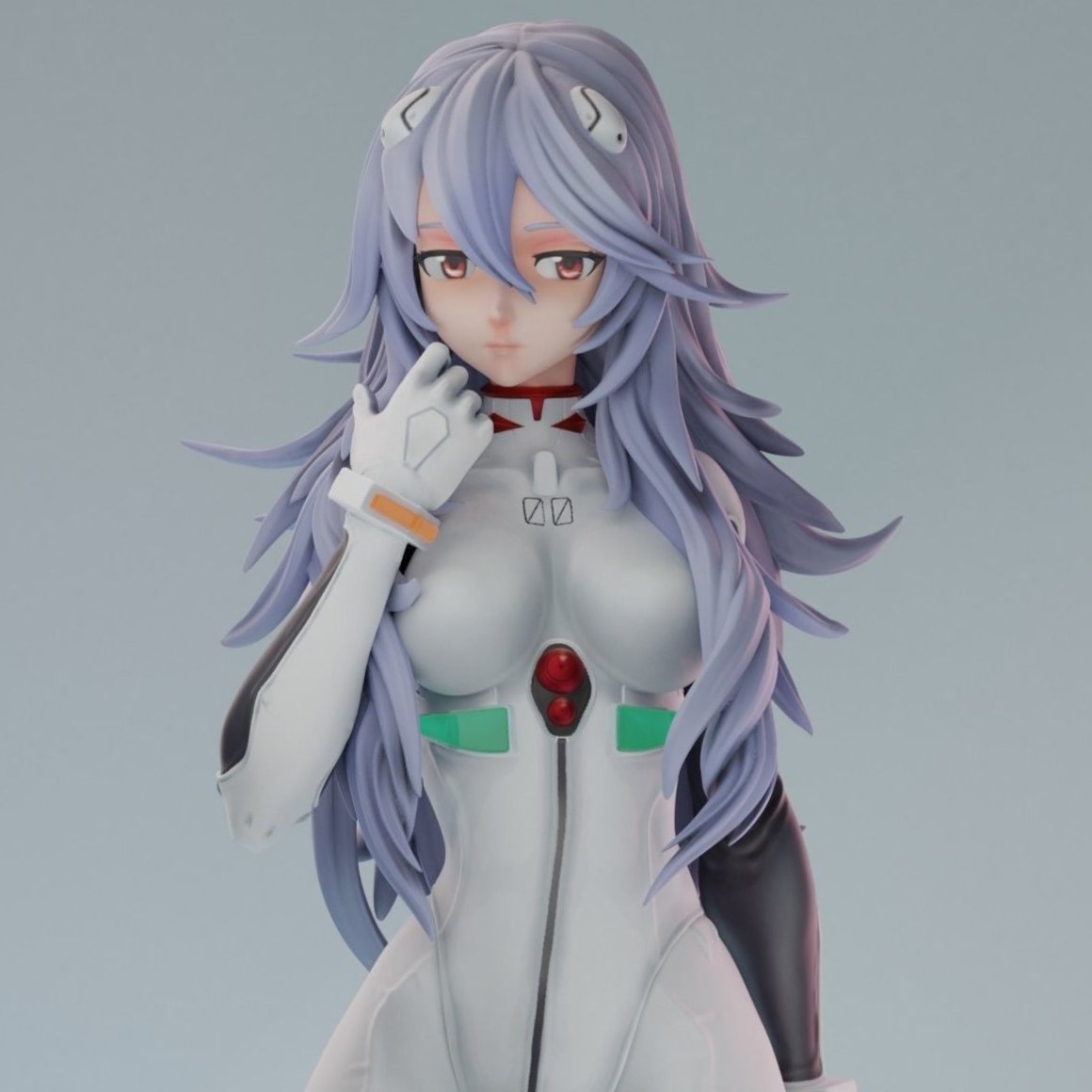 1263 Rei Ayanami - Evangelion  - STL 3D Print Files