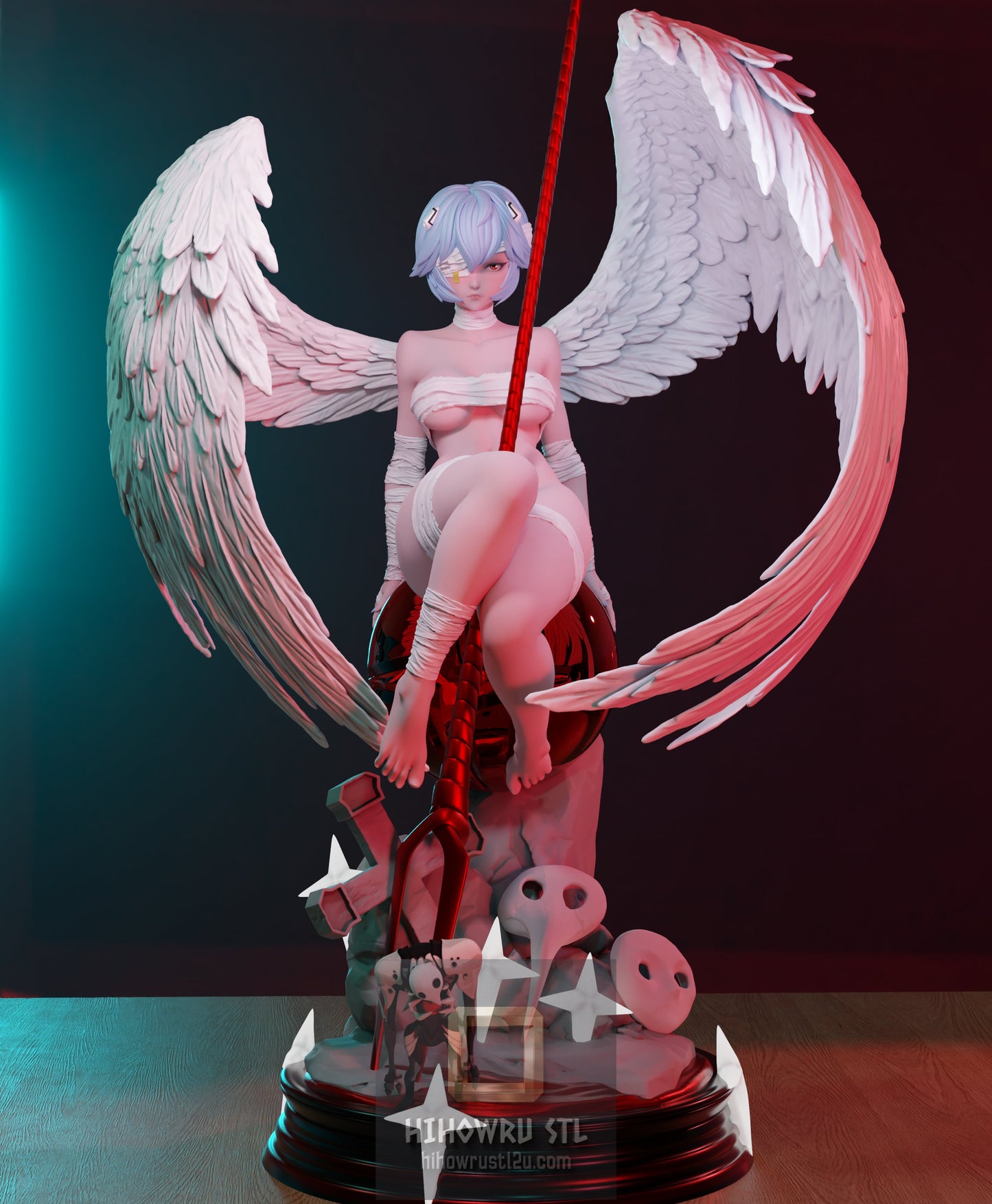 5150 Rei Ayanami NSFW - Evangelion - STL 3D Print Files