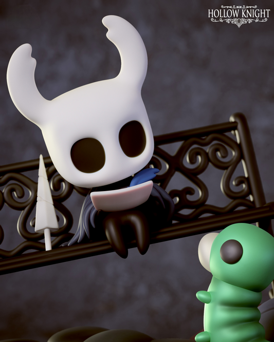 1672 Hollow Knight Diorama - STL 3D Print Files