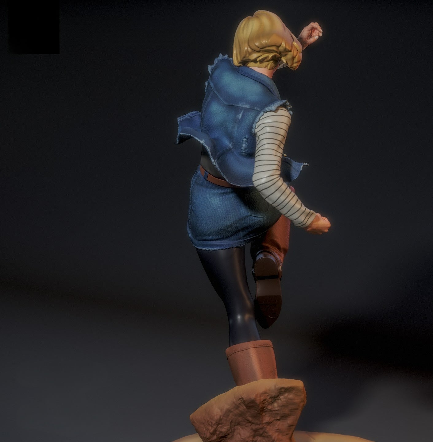 2962 Android 18 - Dragon Ball - STL 3D Print Files