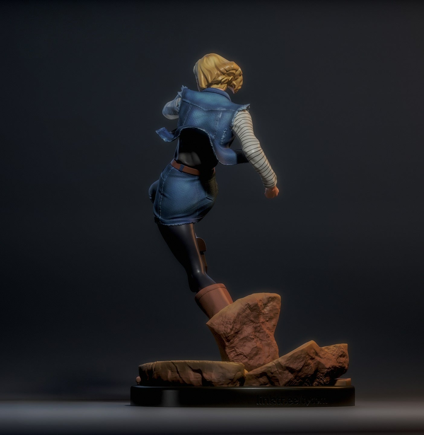 2962 Android 18 - Dragon Ball - STL 3D Print Files