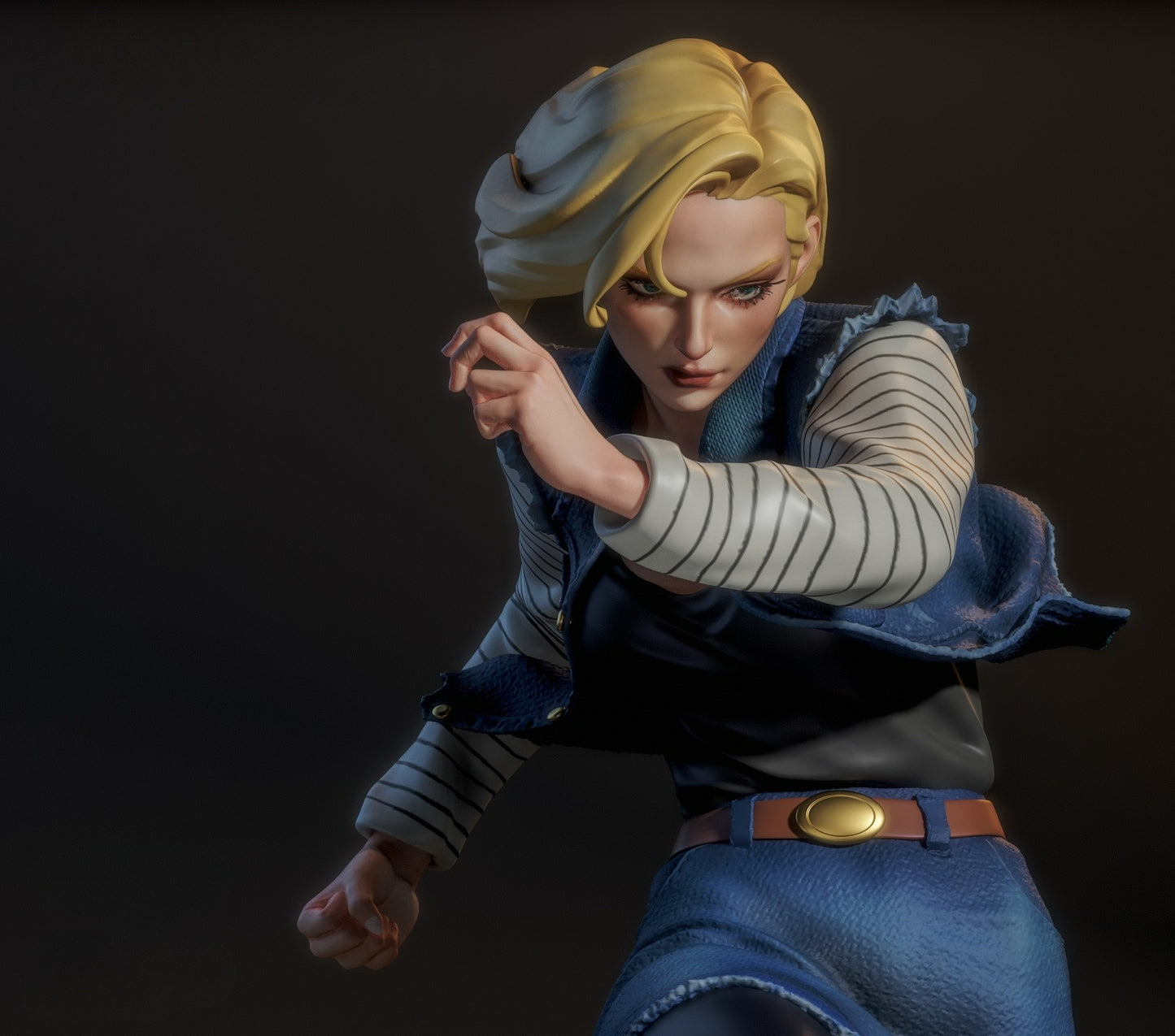 2962 Android 18 - Dragon Ball - STL 3D Print Files