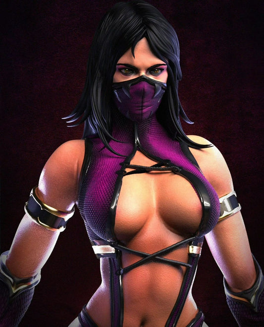 2891 Mileena - Motal Kombat - STL 3D Print Files