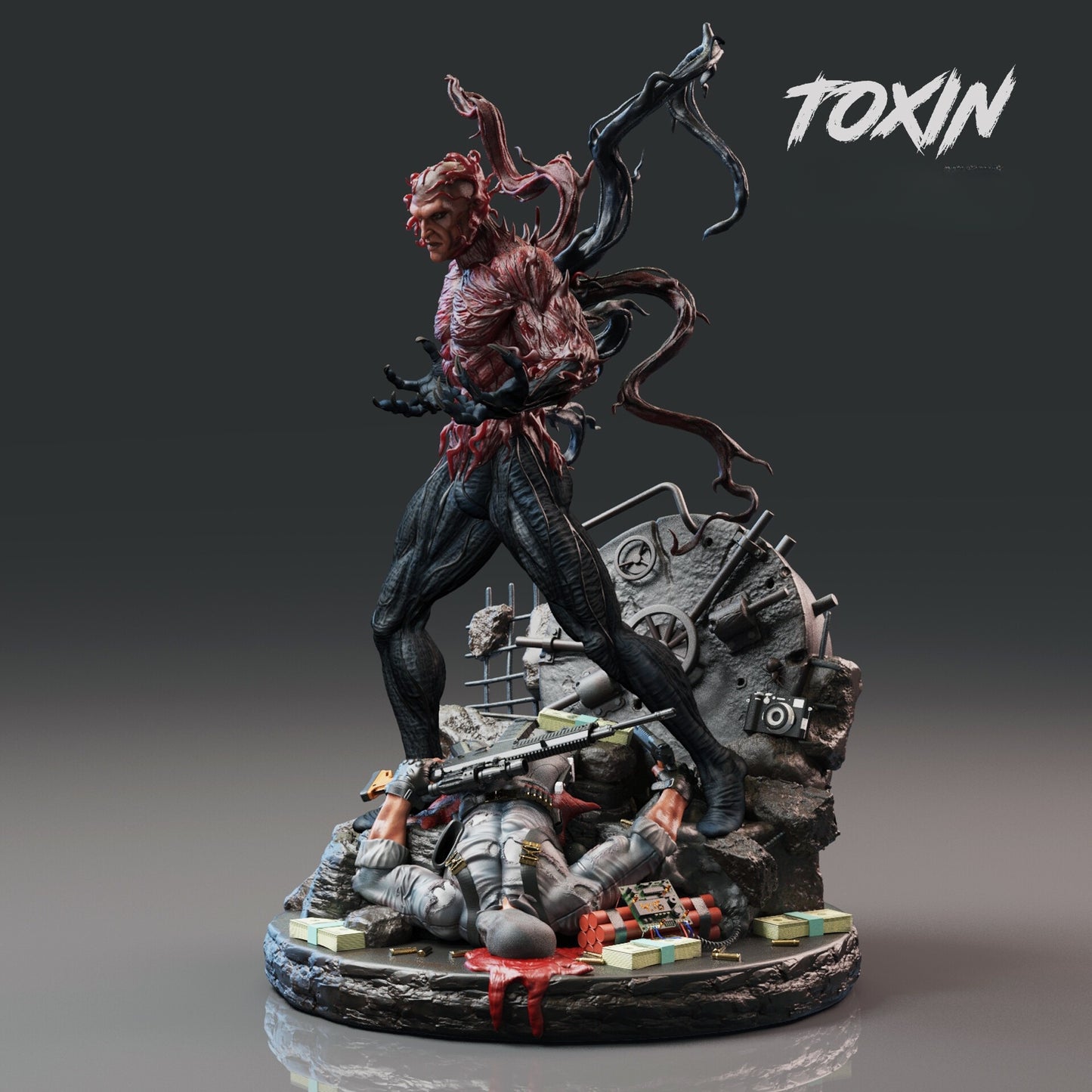 3858 Toxin - Marvel Comics - STL 3D Print Files
