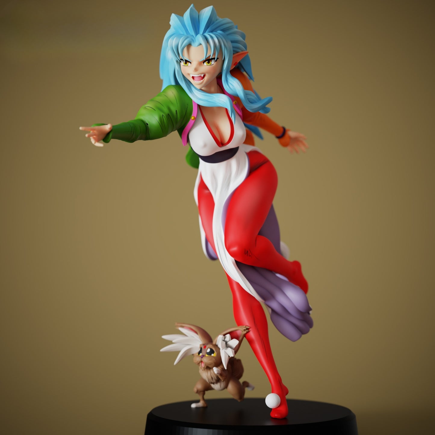 3454 Ryoko Hakubi NSFW - Tenchi Muyo - STL 3D Print Files
