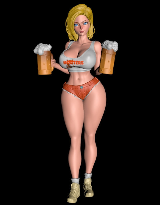 2450 Android 18 NSFW - Dragon Ball - STL 3D Print Files