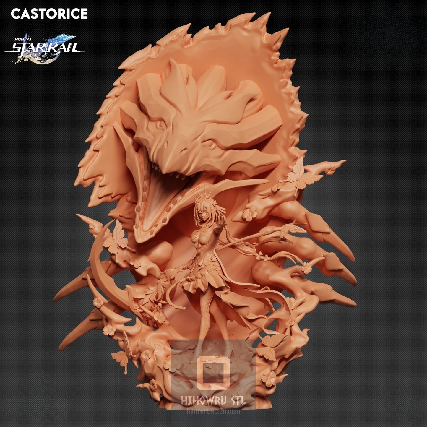 4606 Castorice - Honkai: Star Rail - STL 3D Print Files