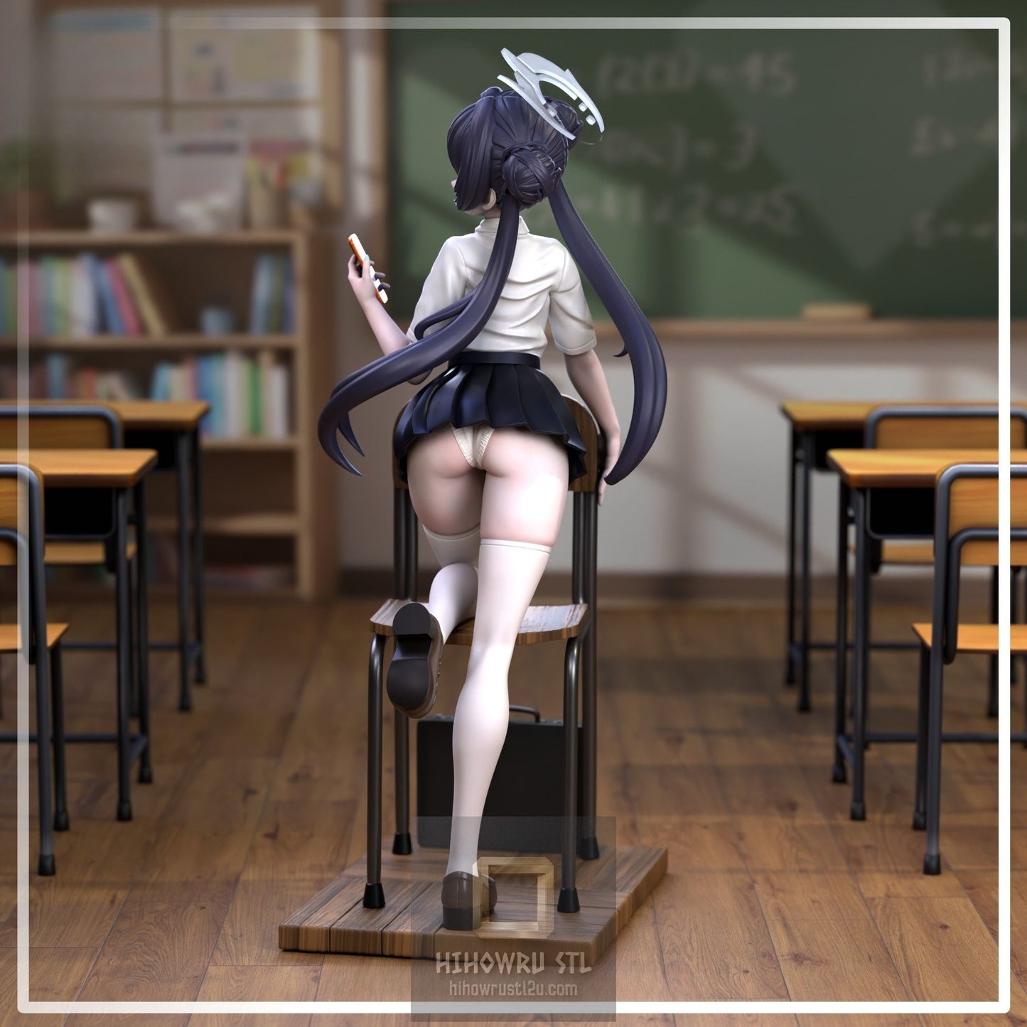 5102 Ryuuge Kisaki - Blue Archive - STL 3D Print Files