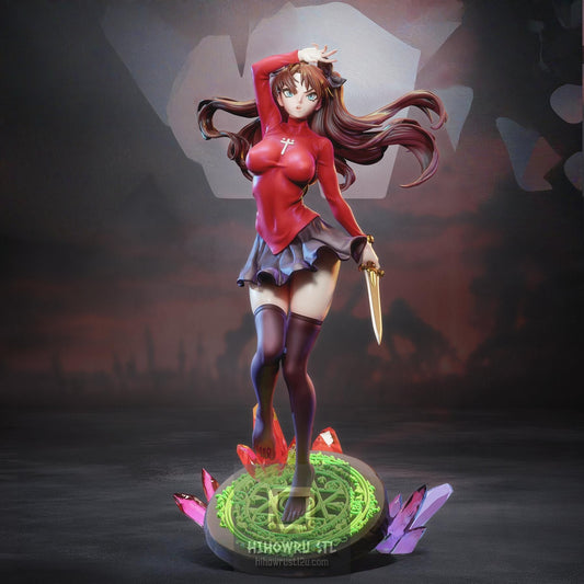5568 Rin Tohsaka NSFW - Fate/Stay Night - STL 3D Print Files