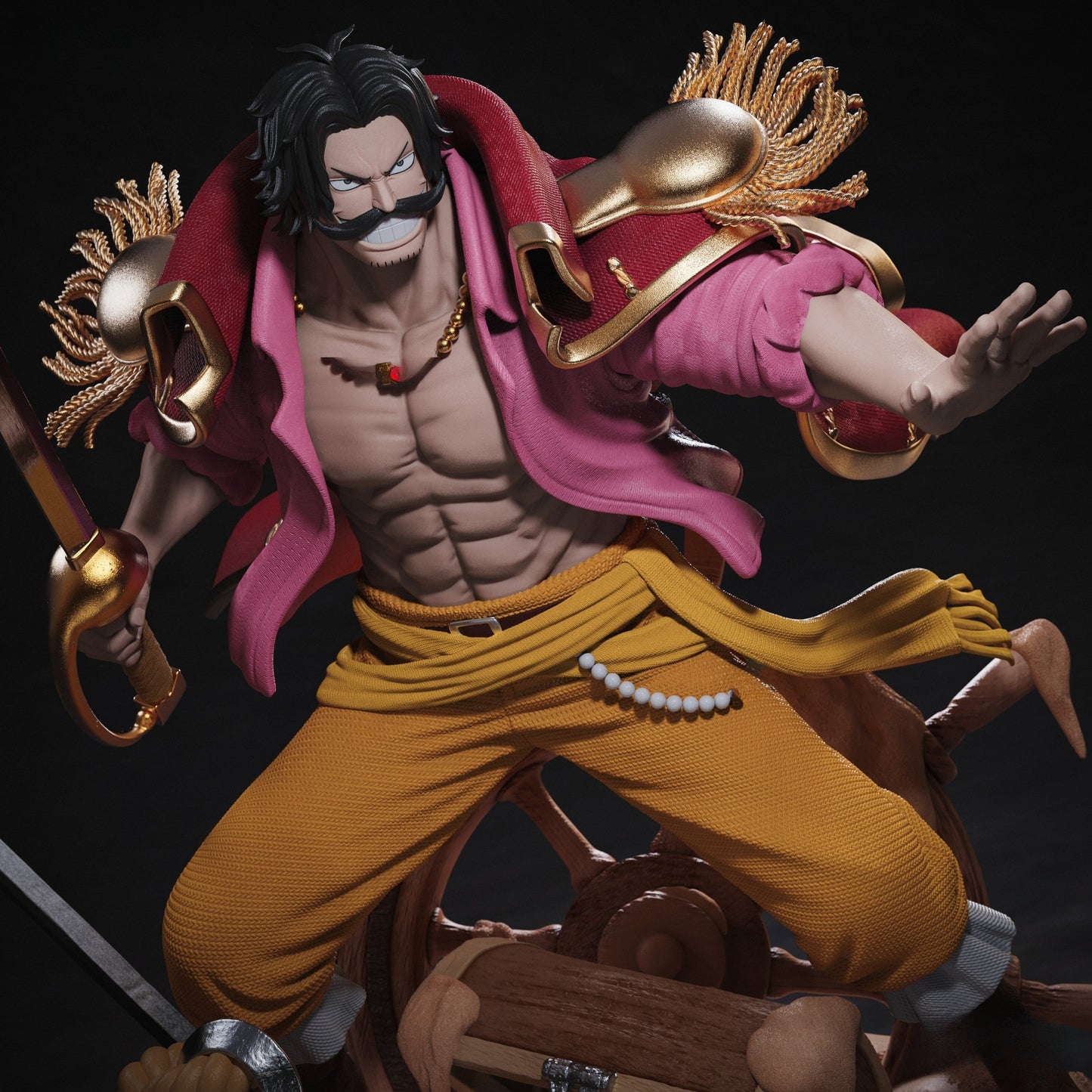 3199 Gol D. Roger - One Piece - STL 3D Print Files