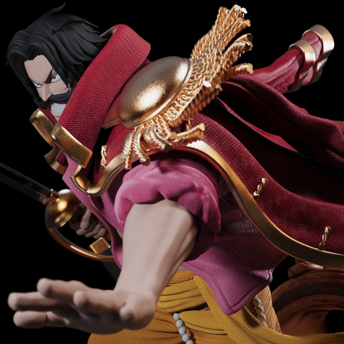 3199 Gol D. Roger - One Piece - STL 3D Print Files