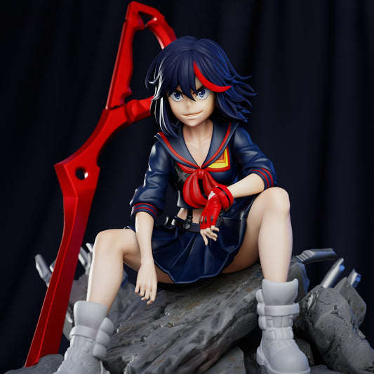 3210 Ryūko Matoi - Kill la Kill - STL 3D Print Files