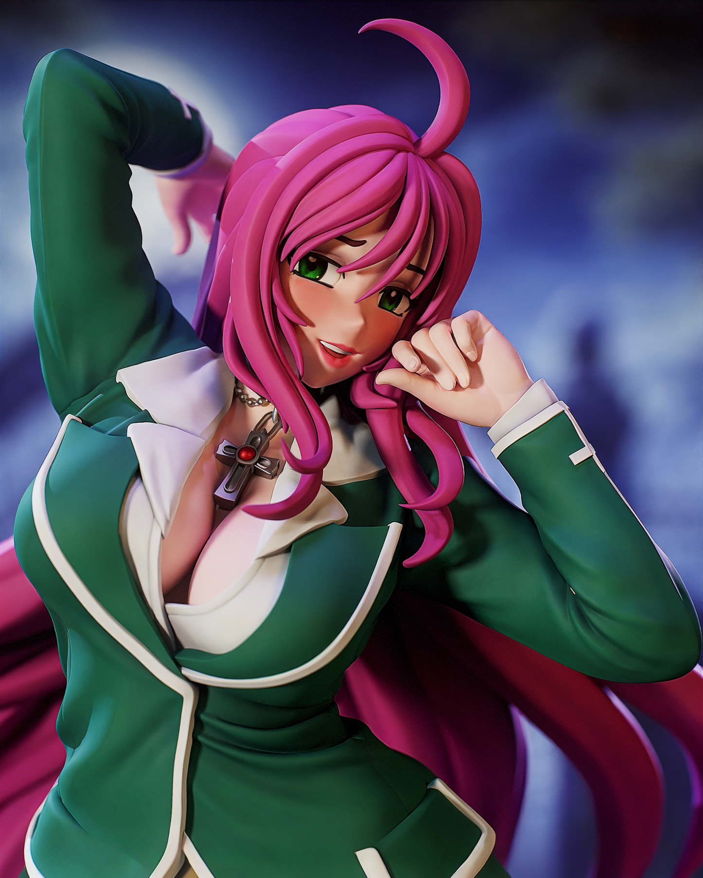 4969 Moka Akashiya NSFW - Rosario + Vampire - STL 3D Print Files