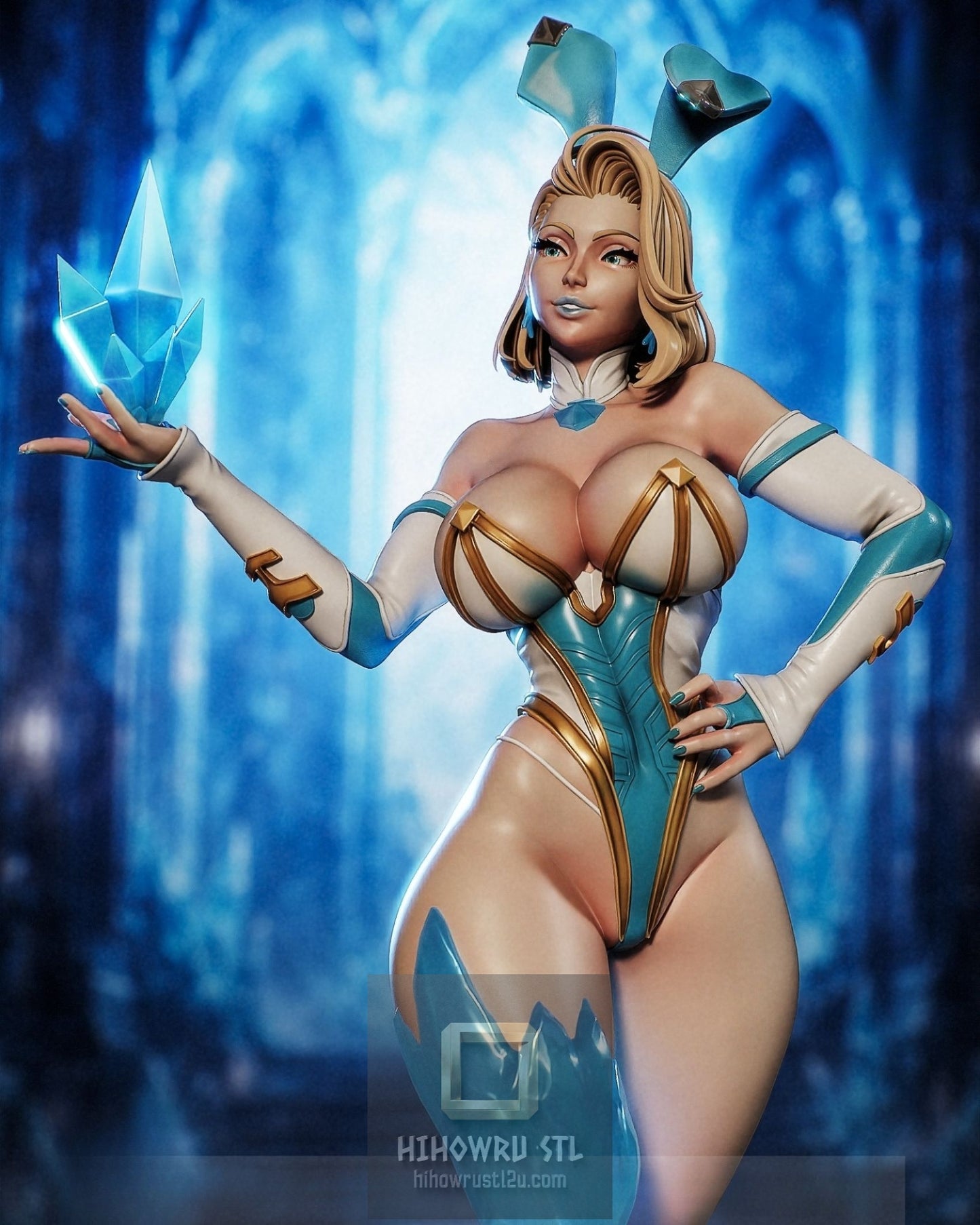 5393 Emma Frost NSFW - X-men - STL - 3d Print Files