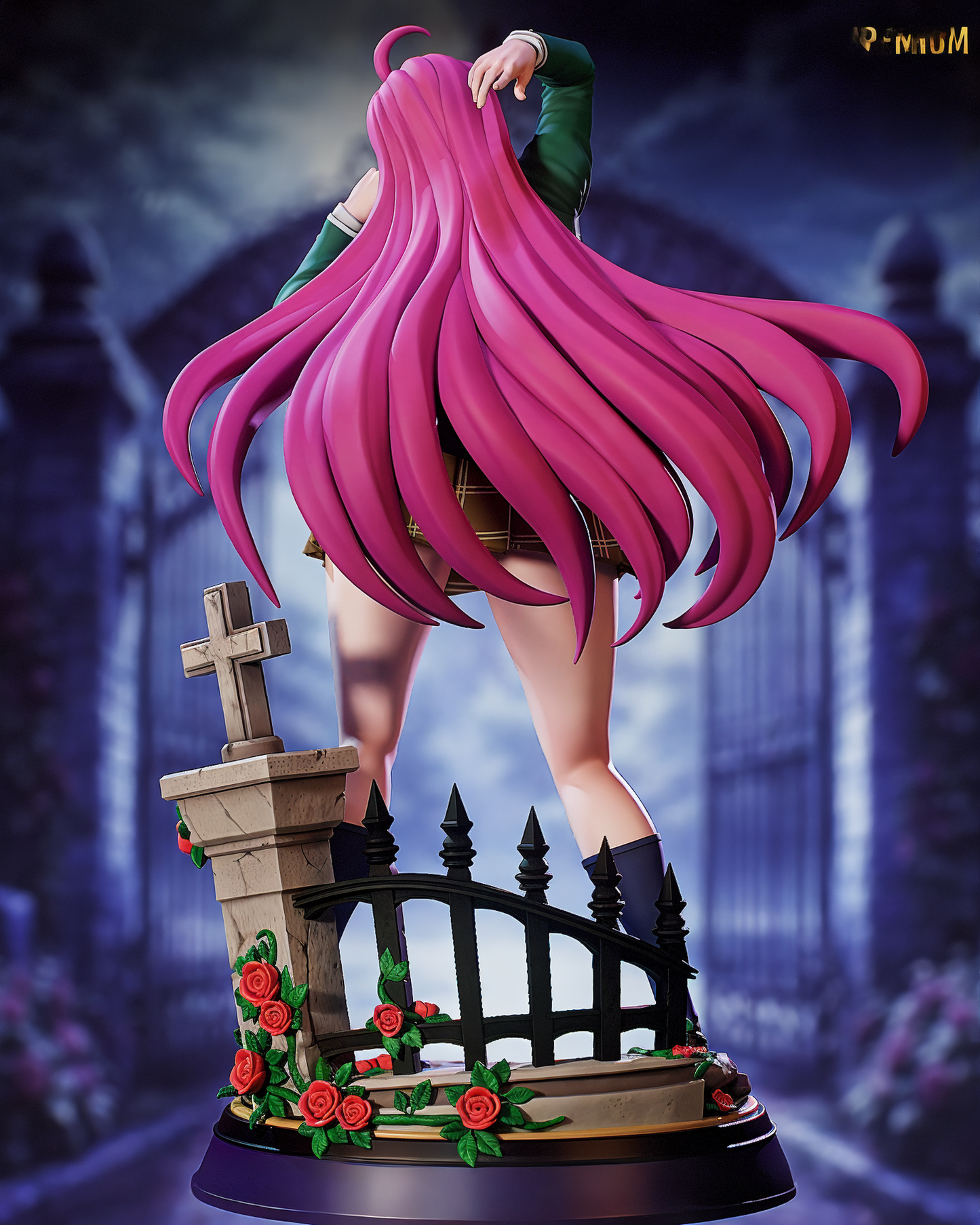 4969 Moka Akashiya NSFW - Rosario + Vampire - STL 3D Print Files