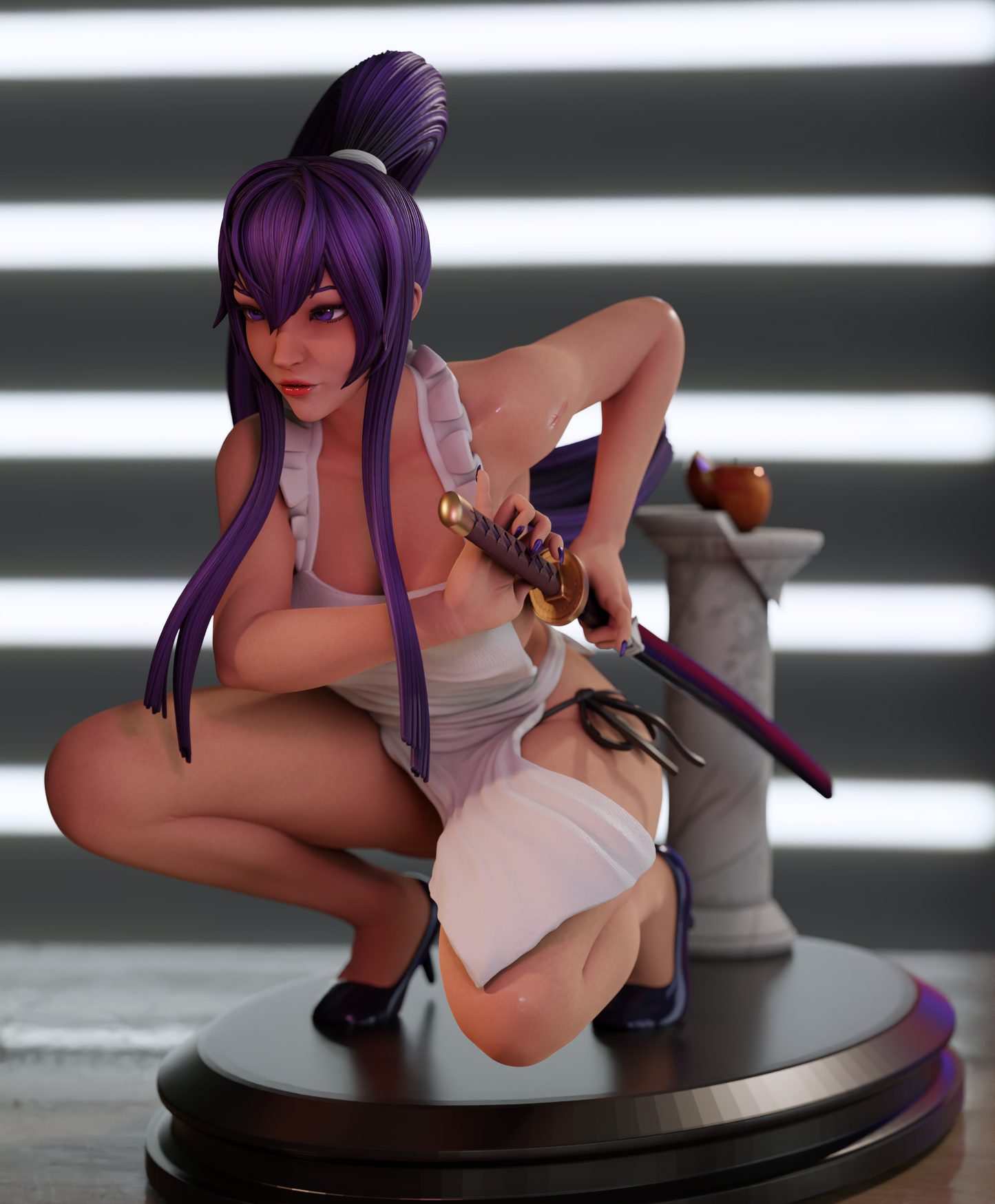 2320 Saeko Busujima NSFW - Highschool of the Dead - STL 3D Print Files