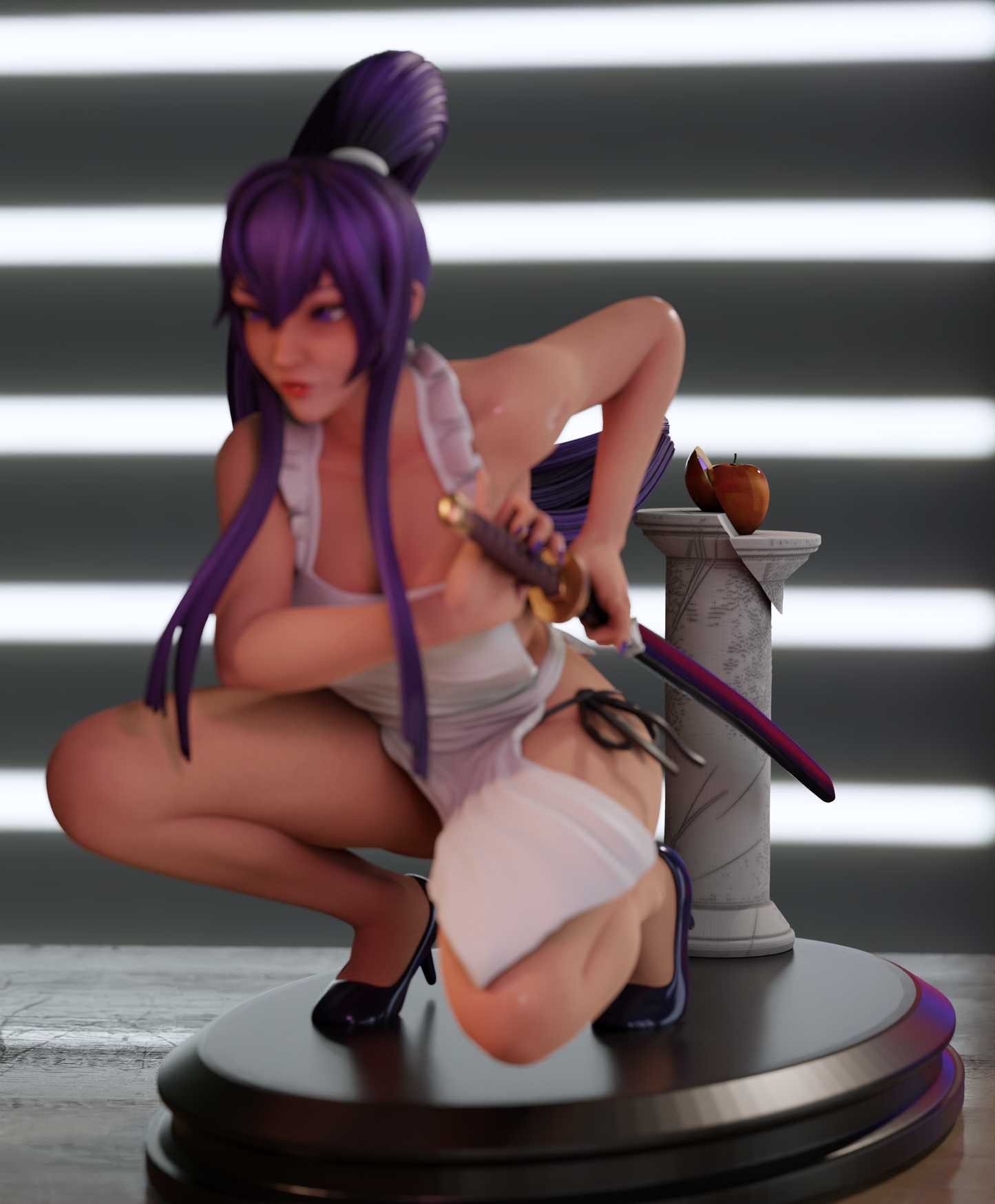 2320 Saeko Busujima NSFW - Highschool of the Dead - STL 3D Print Files