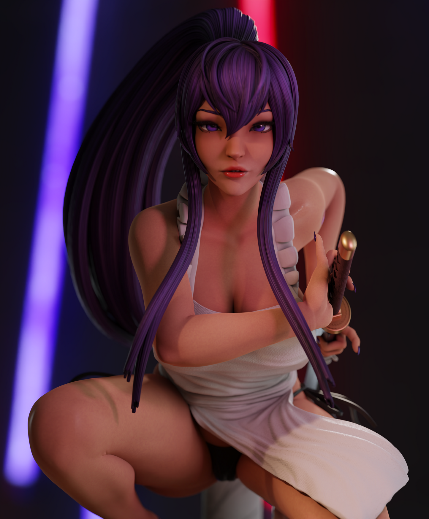 2320 Saeko Busujima NSFW - Highschool of the Dead - STL 3D Print Files