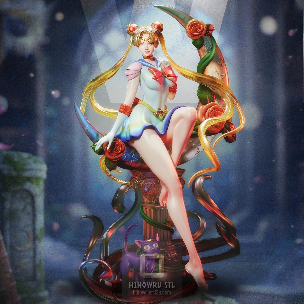 5516 Sailor Moon NSFW - Usagi Tsukino - STL 3D Print Files