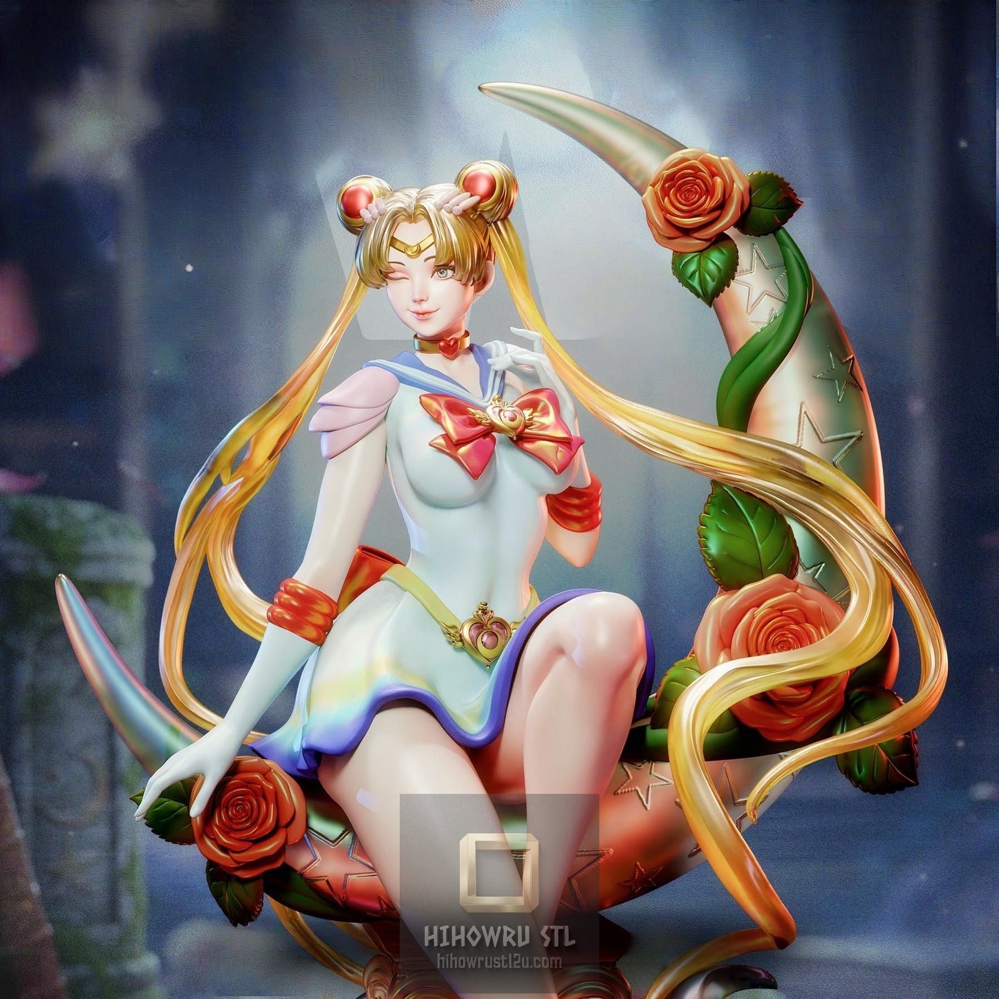5516 Sailor Moon NSFW - Usagi Tsukino - STL 3D Print Files