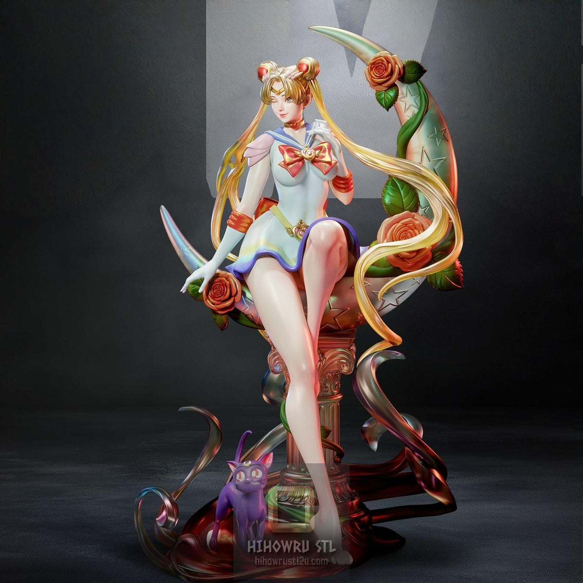 5516 Sailor Moon NSFW - Usagi Tsukino - STL 3D Print Files