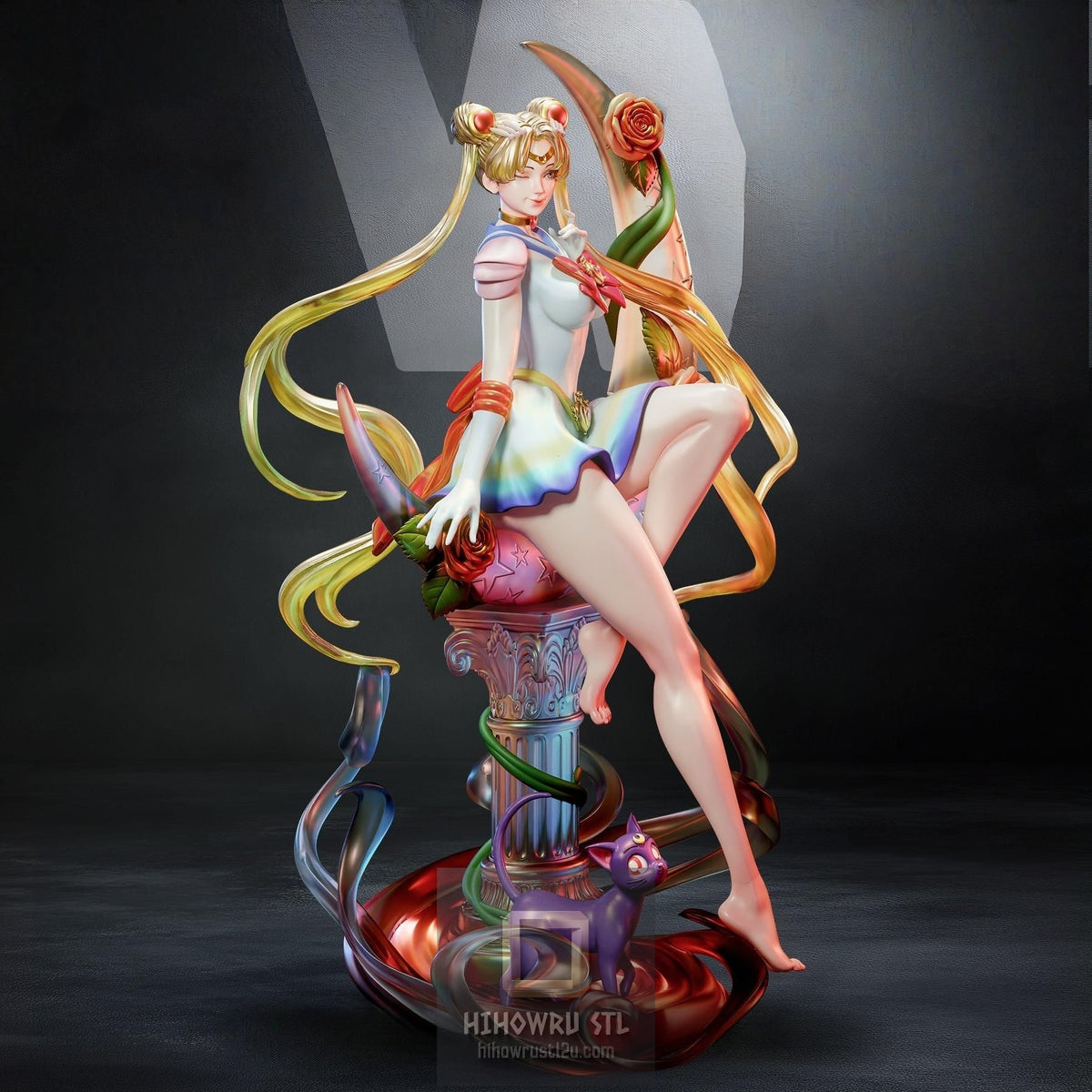 5516 Sailor Moon NSFW - Usagi Tsukino - STL 3D Print Files