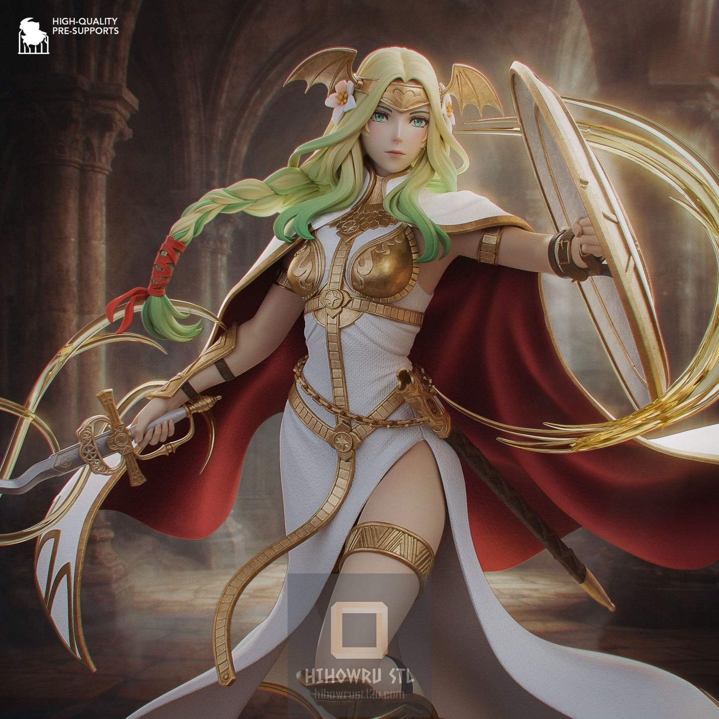 4883 Saint Seiros - Fire Emblem - STL 3D Print Files