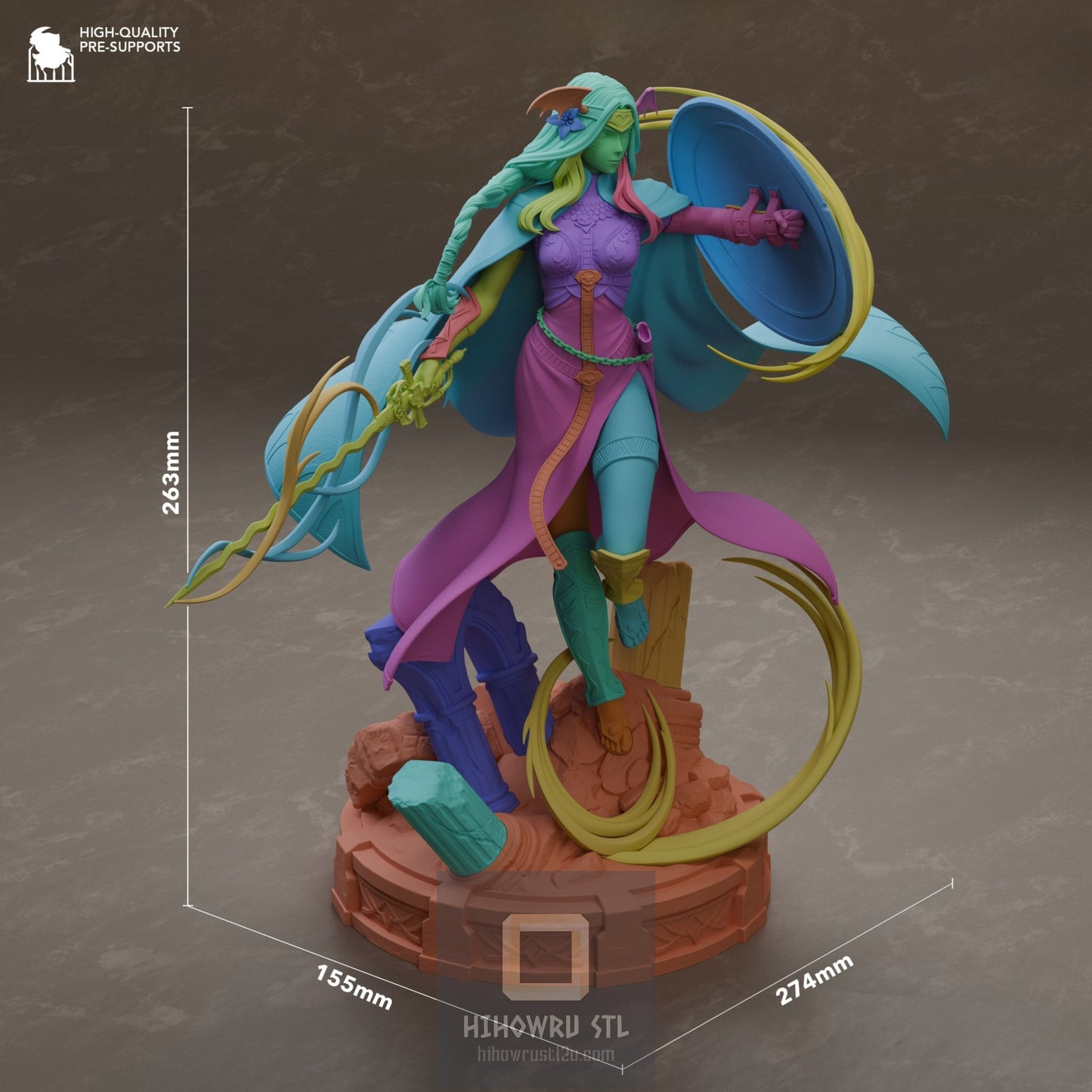 4883 Saint Seiros - Fire Emblem - STL 3D Print Files