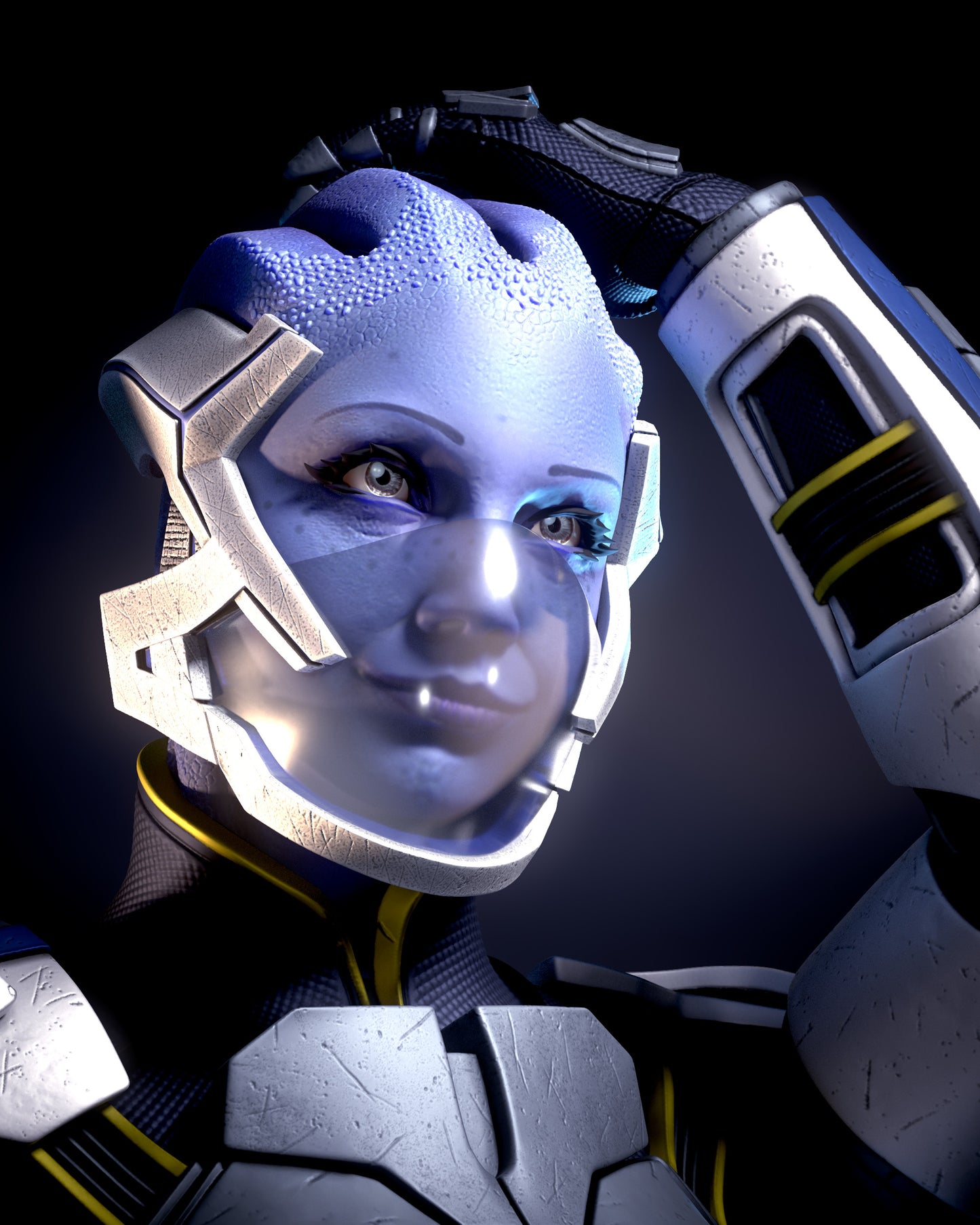 1789 Liara T'Soni - Mass Effect - STL 3D Print Files