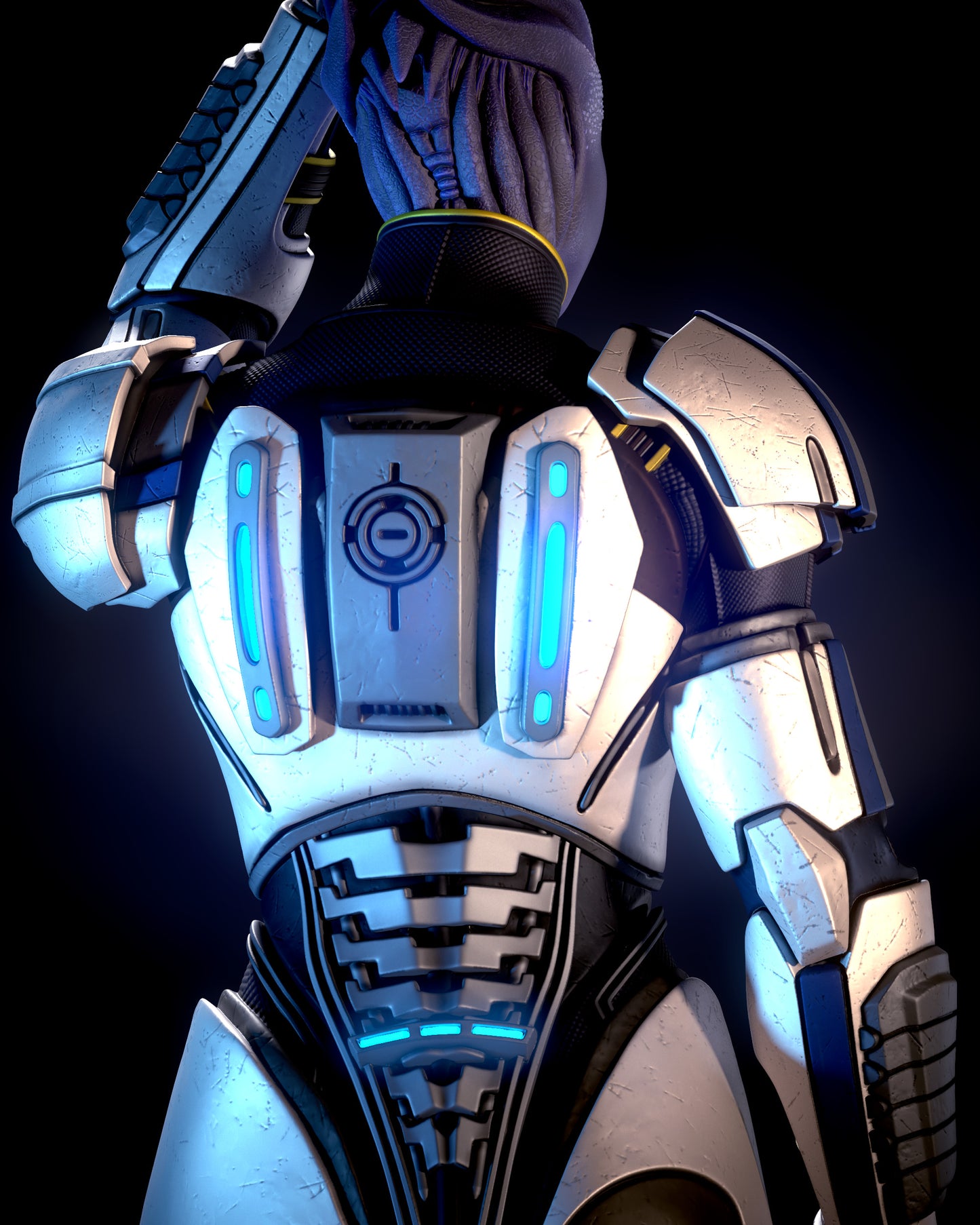 1789 Liara T'Soni - Mass Effect - STL 3D Print Files