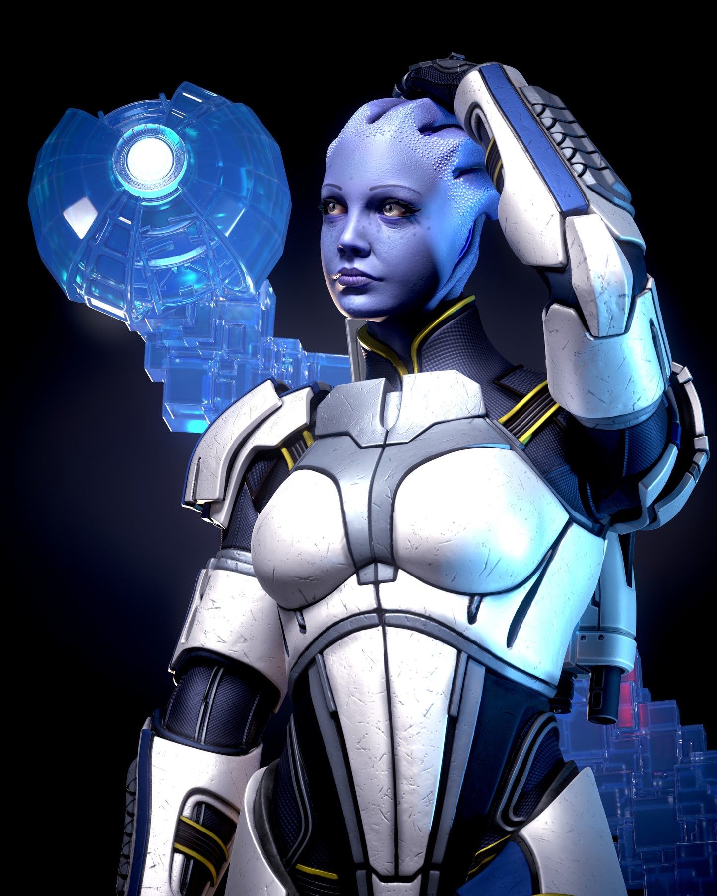 1789 Liara T'Soni - Mass Effect - STL 3D Print Files