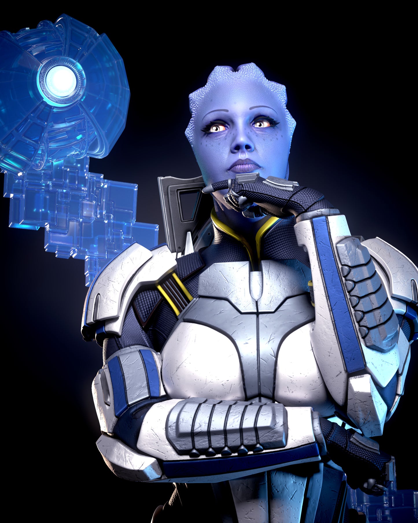 1789 Liara T'Soni - Mass Effect - STL 3D Print Files