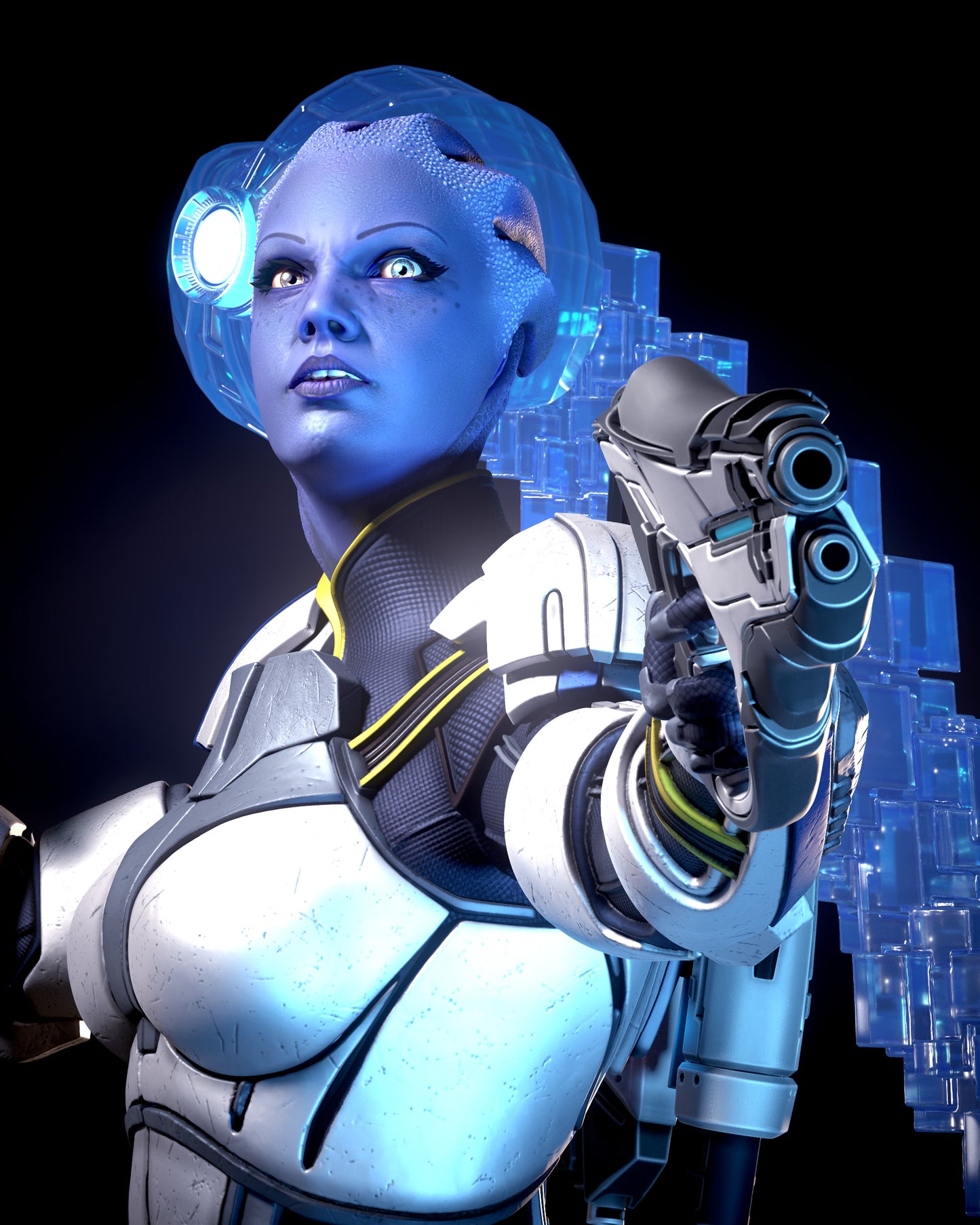 1789 Liara T'Soni - Mass Effect - STL 3D Print Files