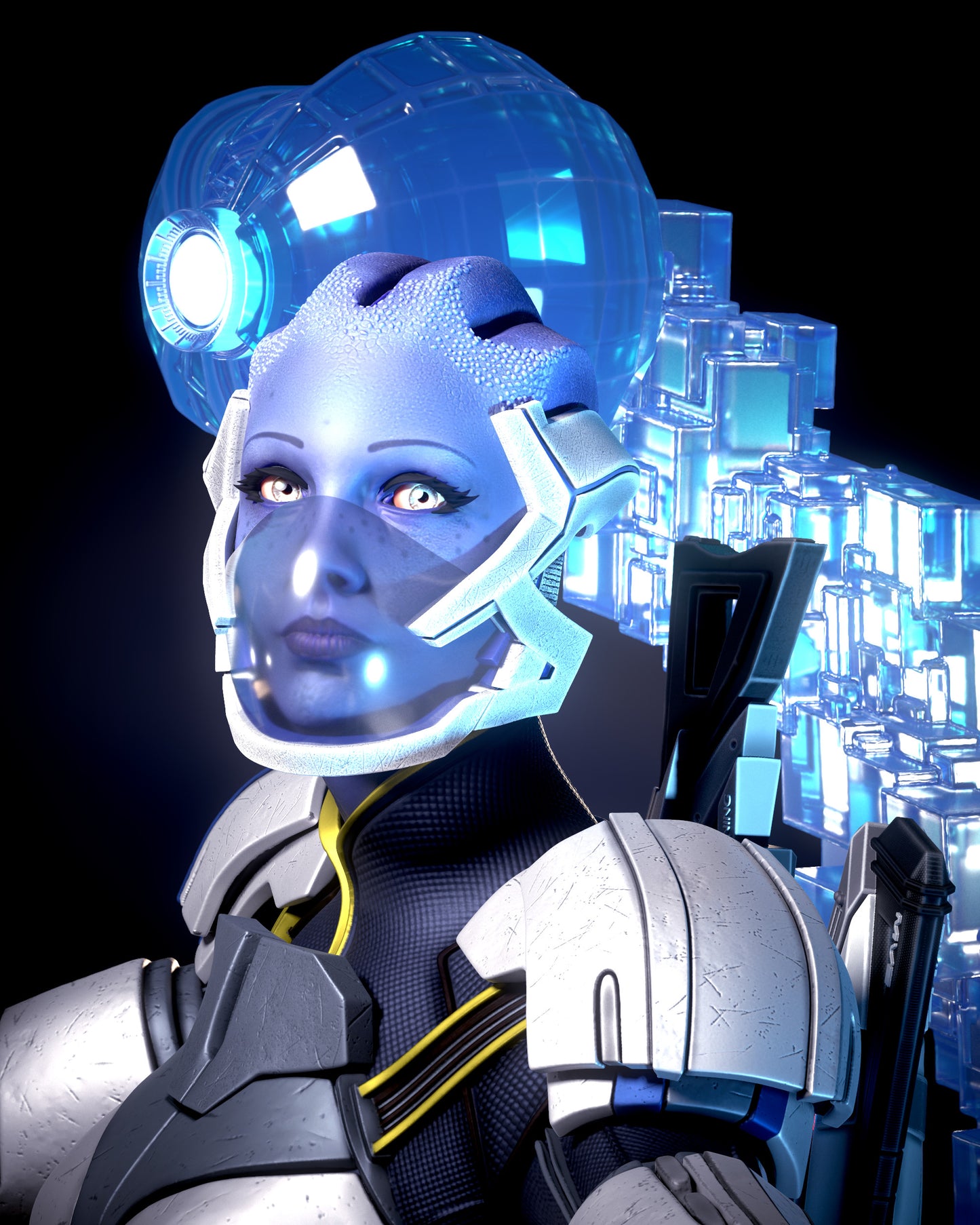 1789 Liara T'Soni - Mass Effect - STL 3D Print Files