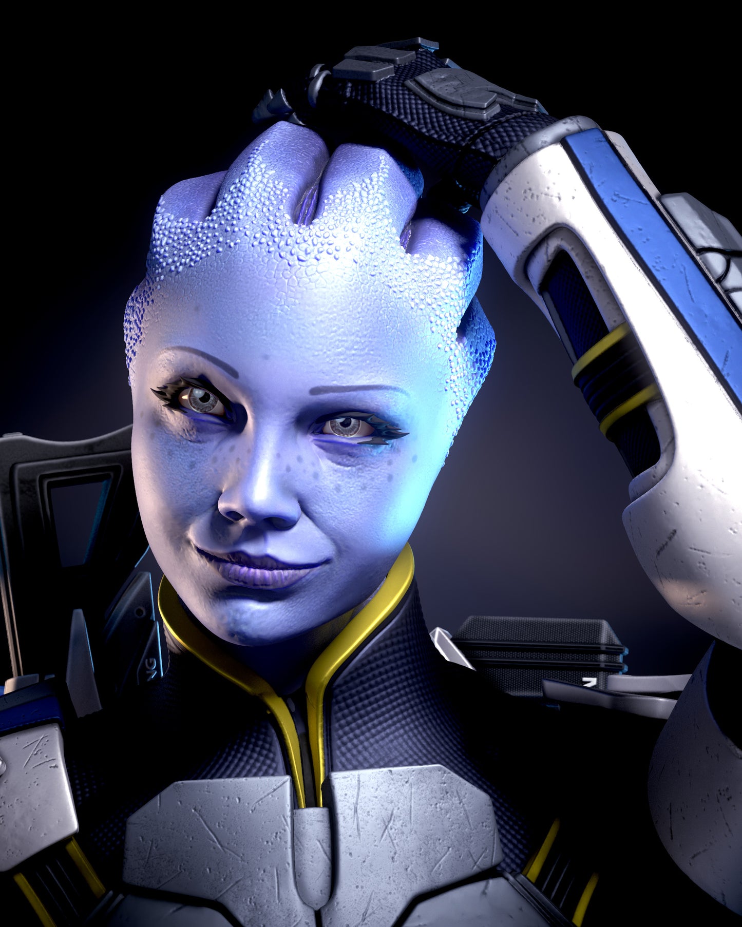 1789 Liara T'Soni - Mass Effect - STL 3D Print Files