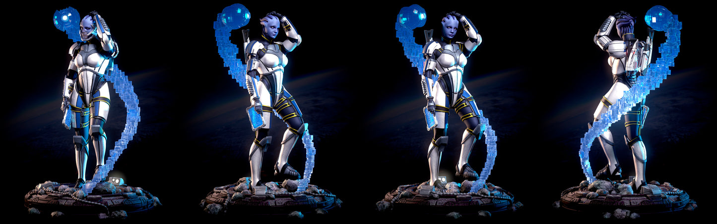 1789 Liara T'Soni - Mass Effect - STL 3D Print Files