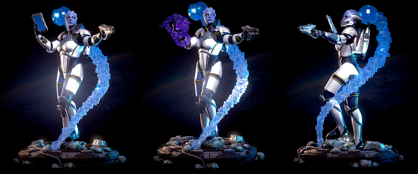 1789 Liara T'Soni - Mass Effect - STL 3D Print Files