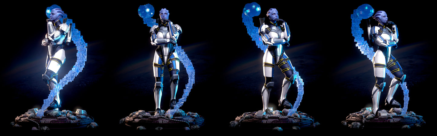 1789 Liara T'Soni - Mass Effect - STL 3D Print Files