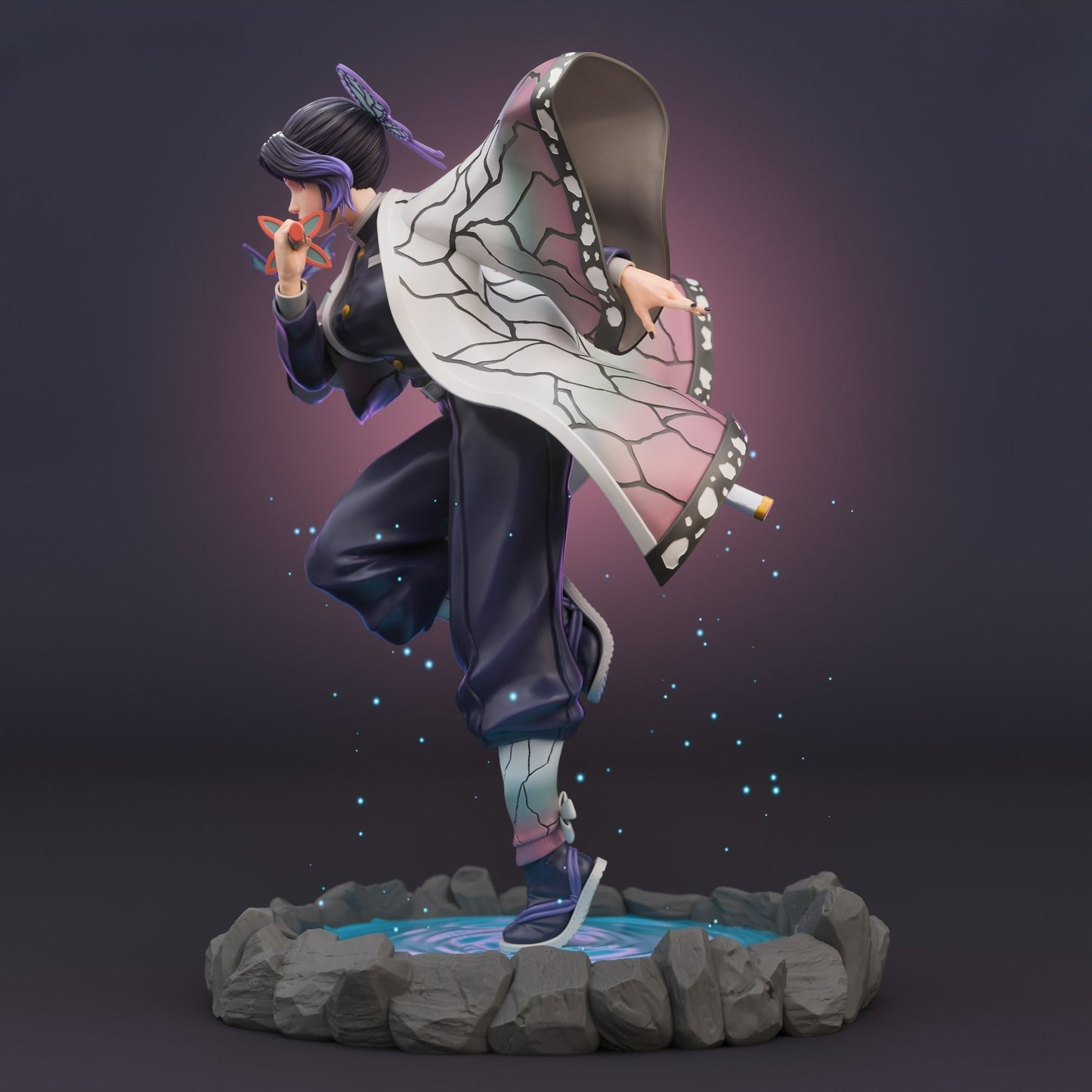 2900 Shinobu Kocho - Kimetsu no Yaiba - STL 3D Print Files